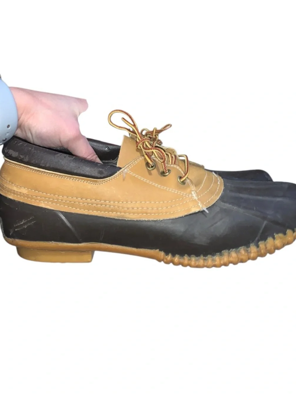 Pioneer Vintage Duck Boots Gum Shoes Men’s Size 12 Outdoor leather rubber